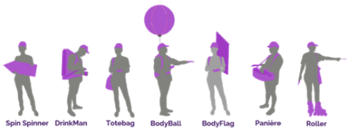 illustrations street marketing