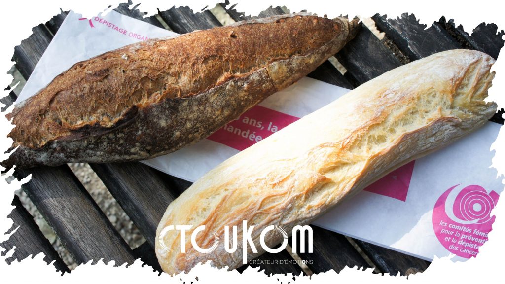 sacs à pain publicitaires