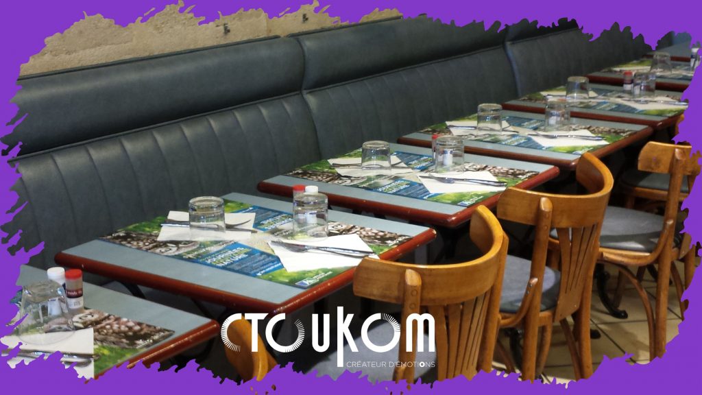 set de table publicitaire 2